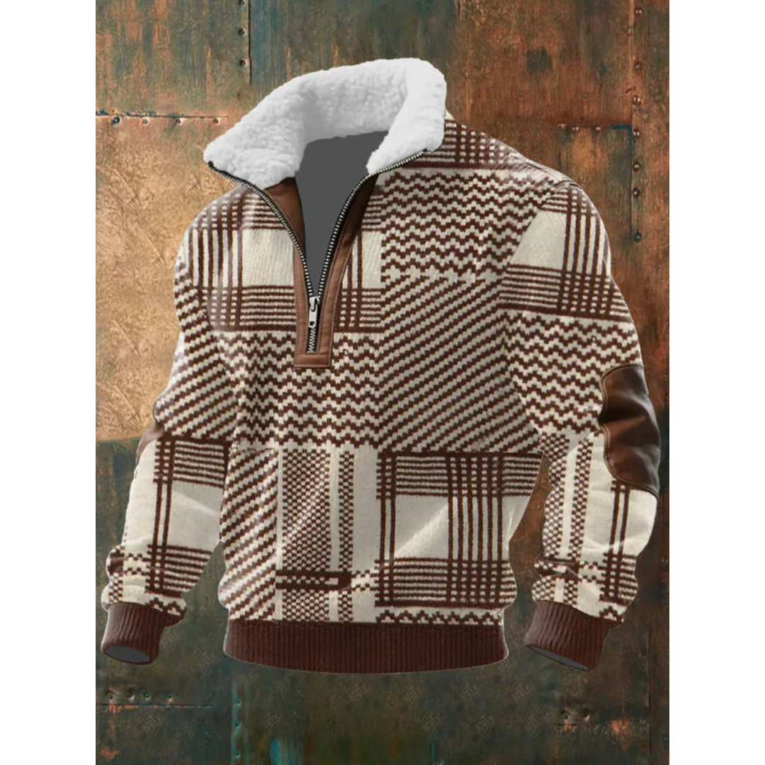 Pull tricoté pour homme