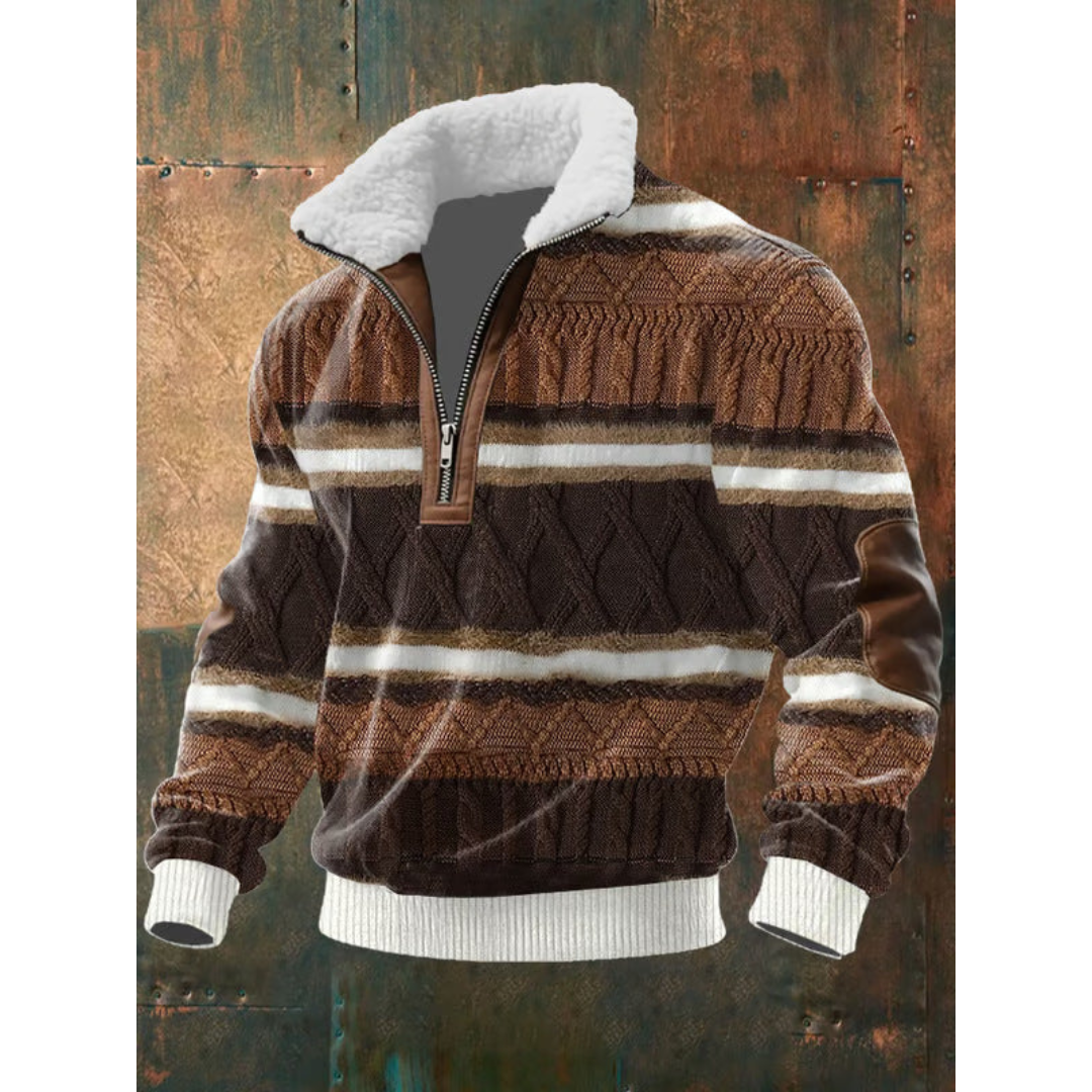 Pull tricoté pour homme