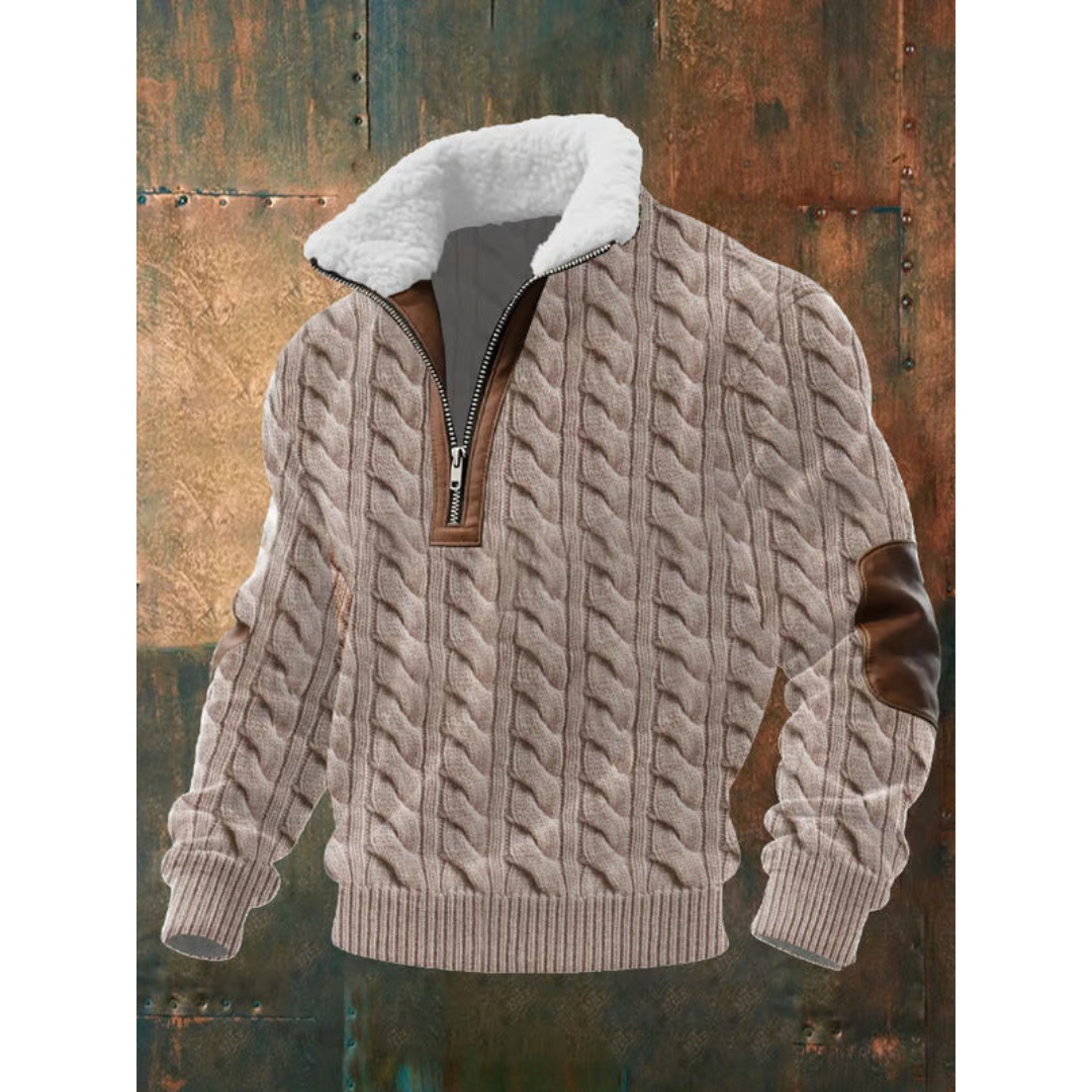 Pull tricoté pour homme