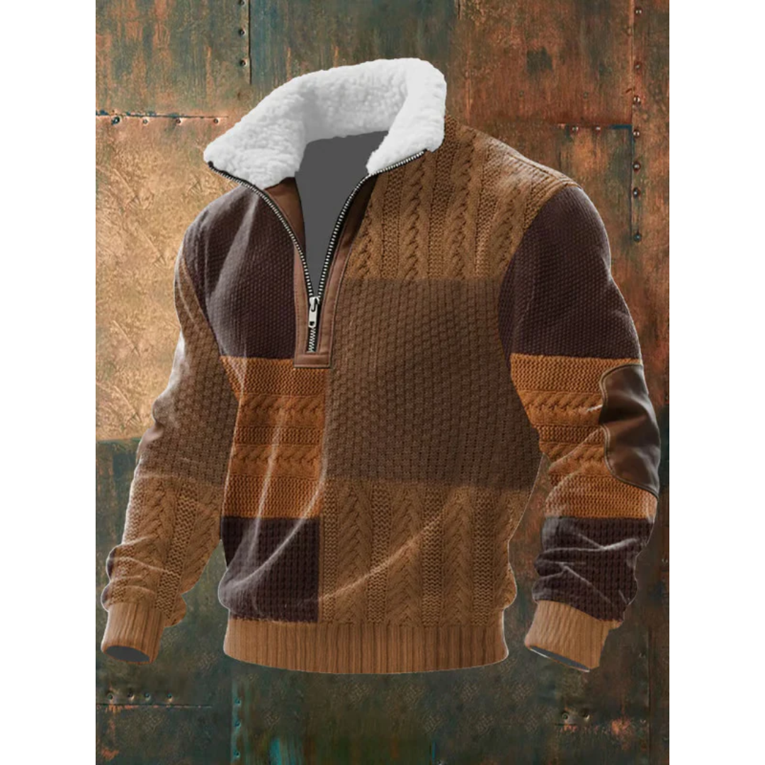 Pull tricoté pour homme