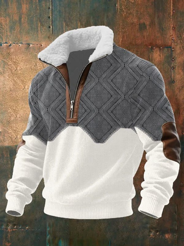 Pull tricoté pour homme