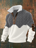 Pull tricoté pour homme