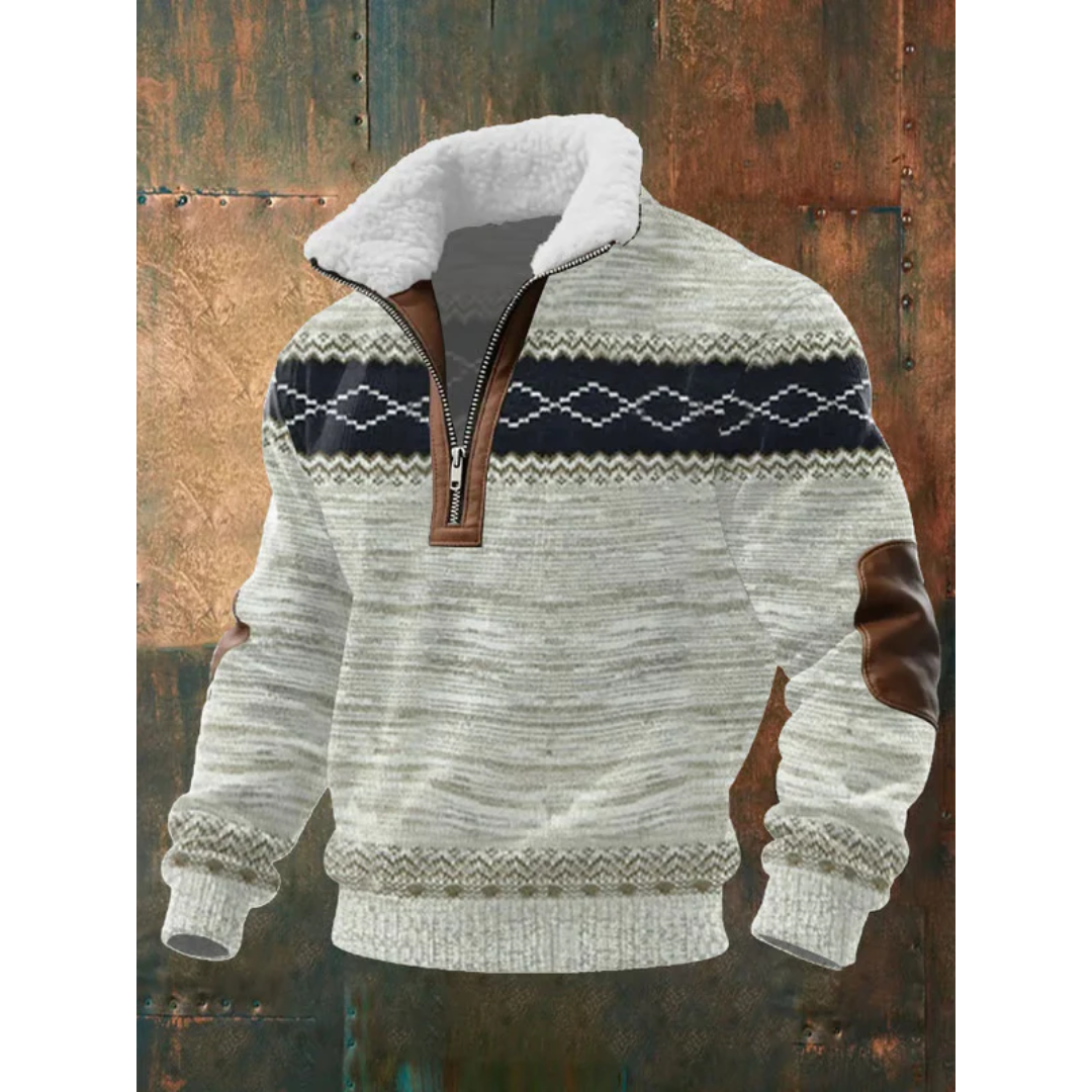 Pull tricoté pour homme