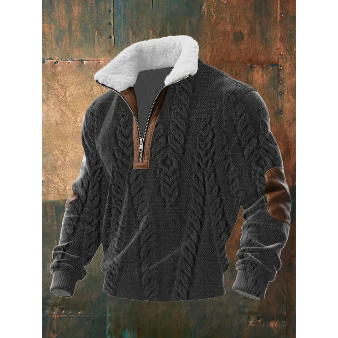 Pull tricoté pour homme