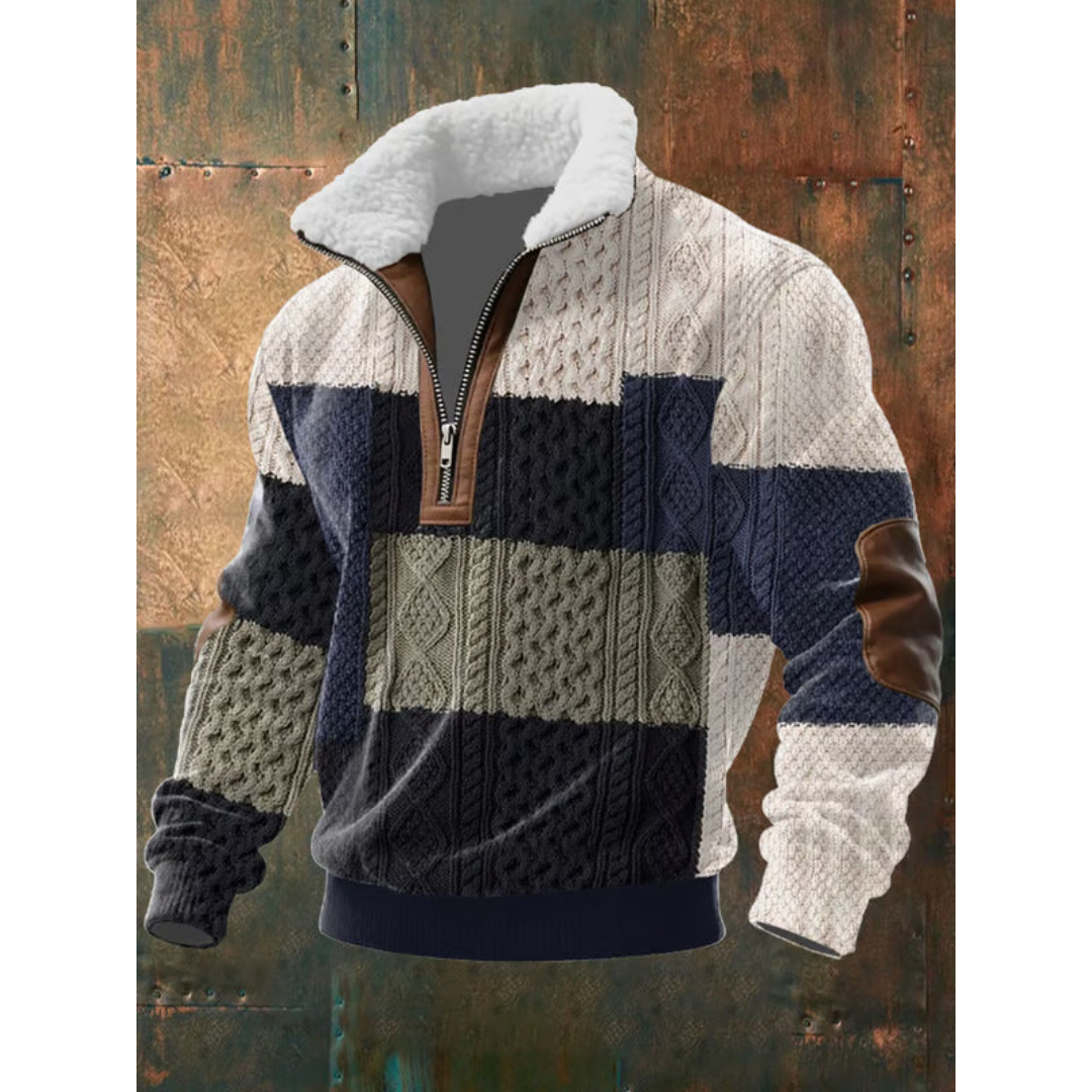 Pull tricoté pour homme