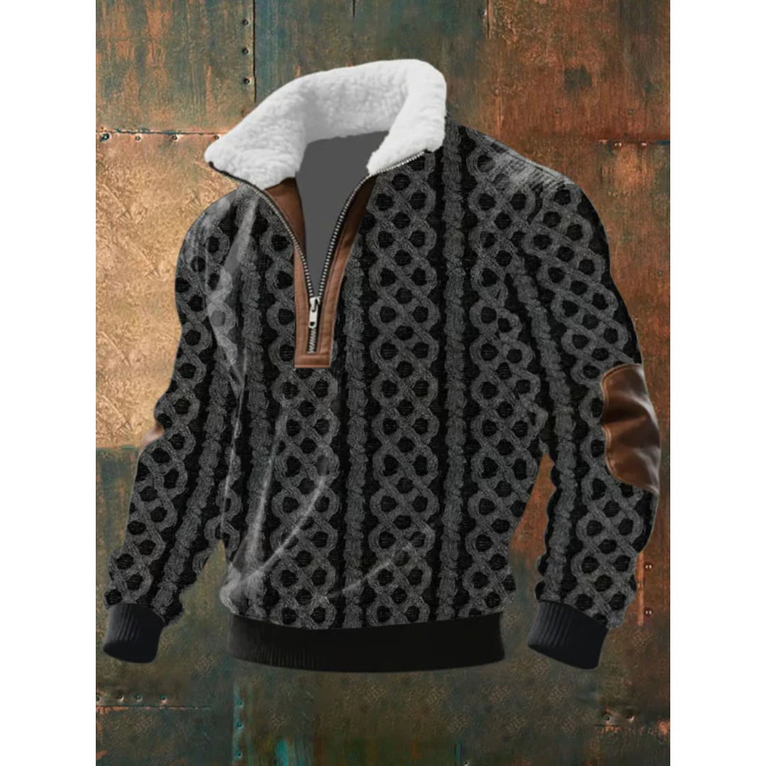 Pull tricoté pour homme