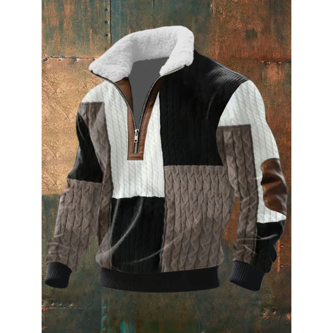 Pull tricoté pour homme