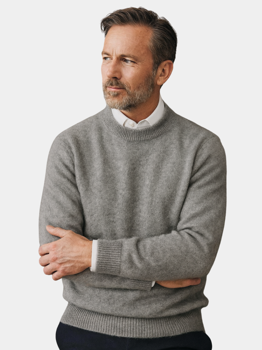 Pull tricoté pour homme