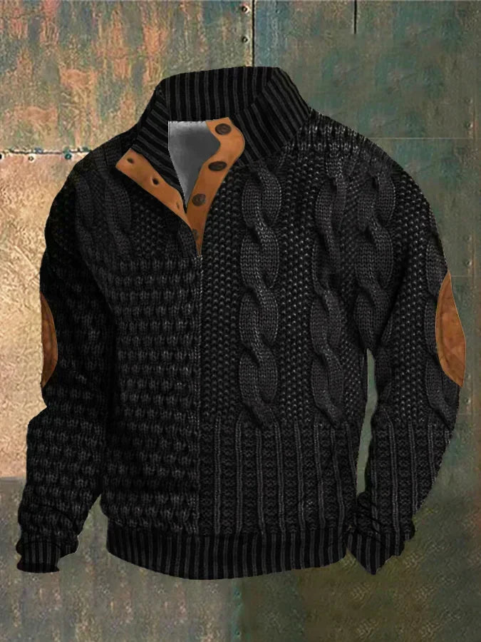 Pull tricoté pour homme