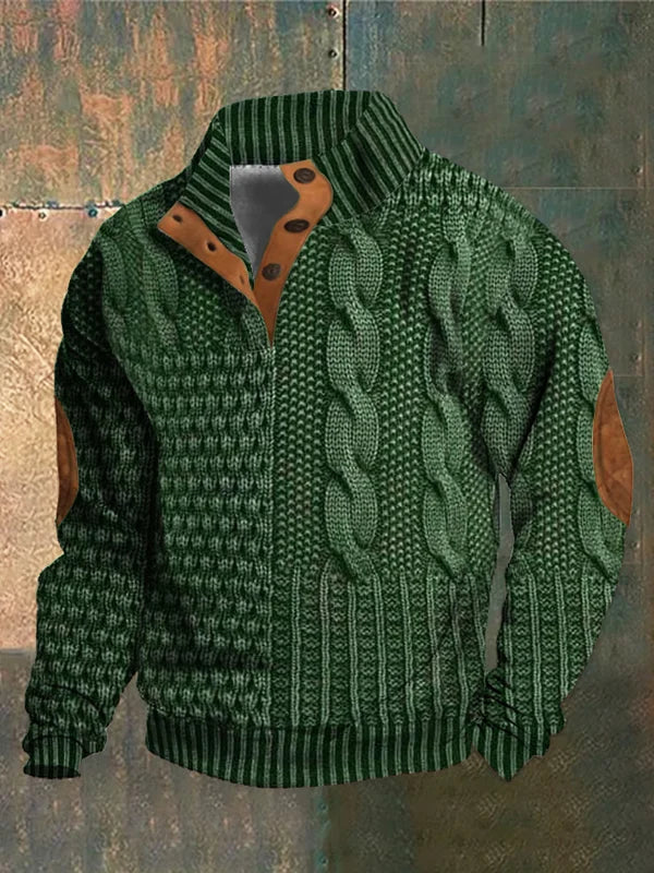 Pull tricoté pour homme
