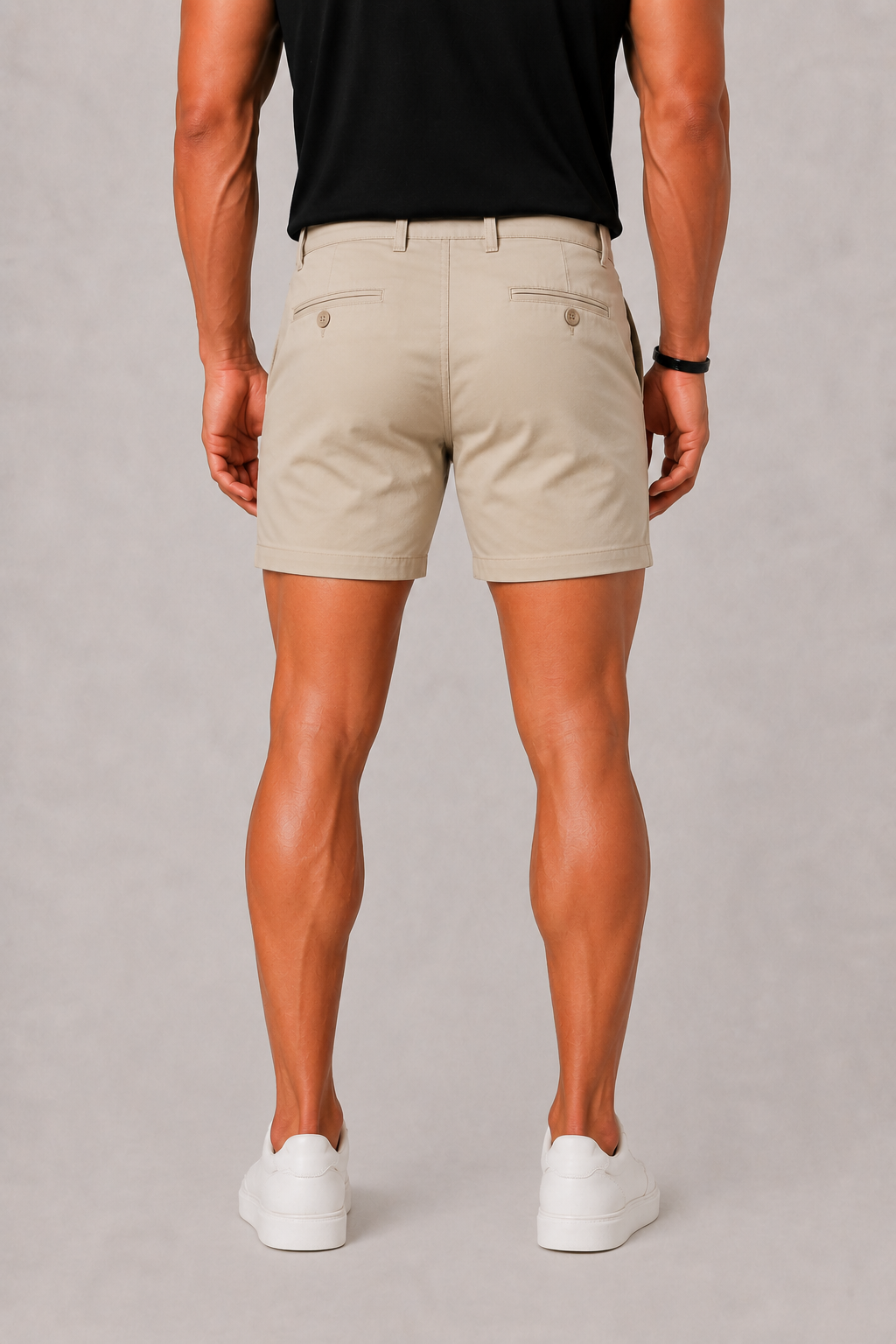 Short chino homme