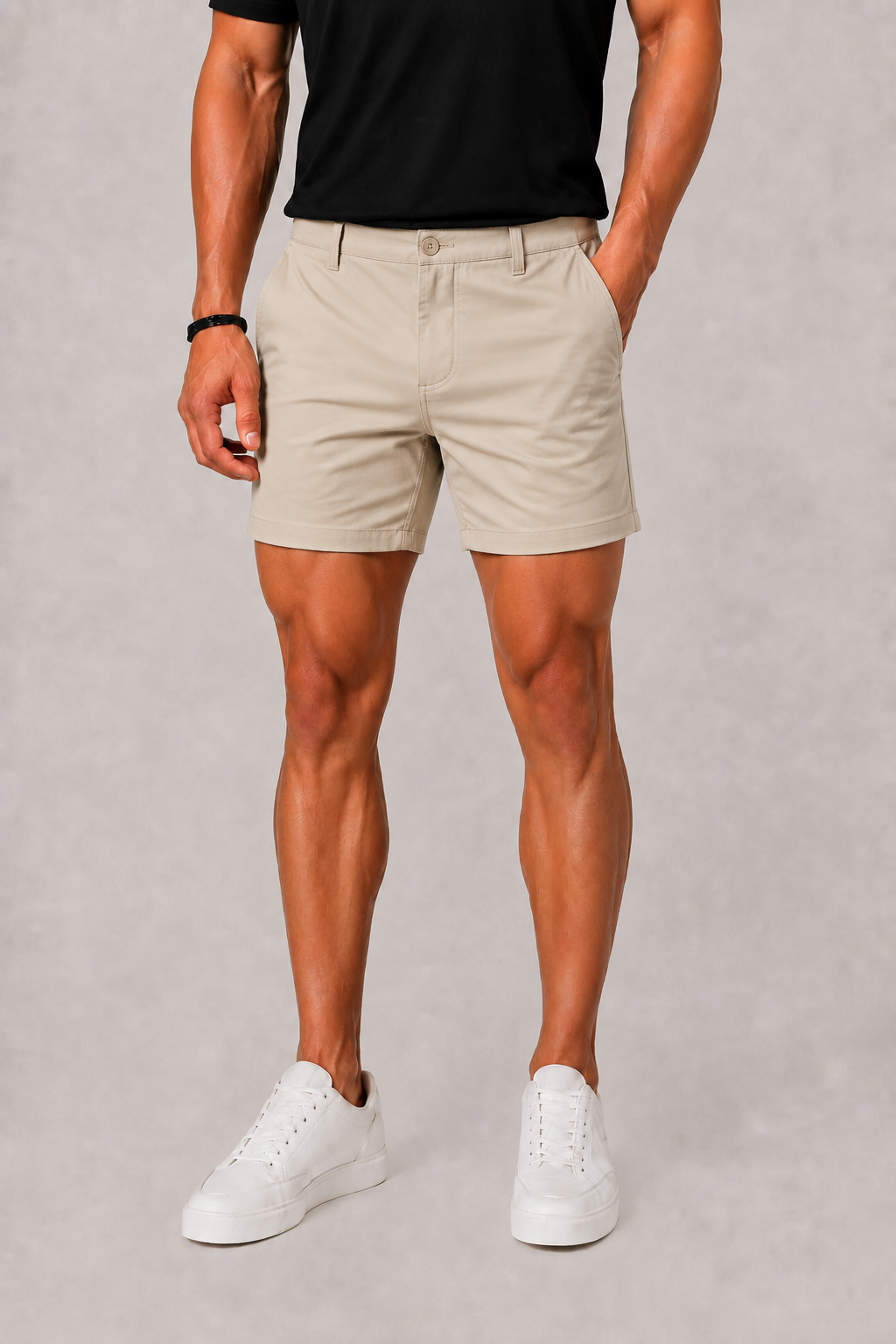 Short chino homme