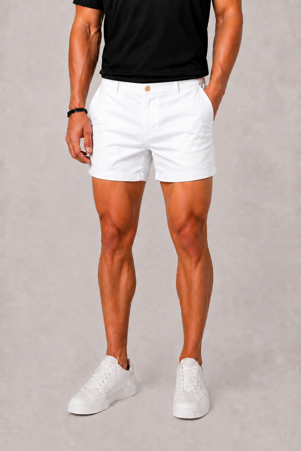 Short chino homme