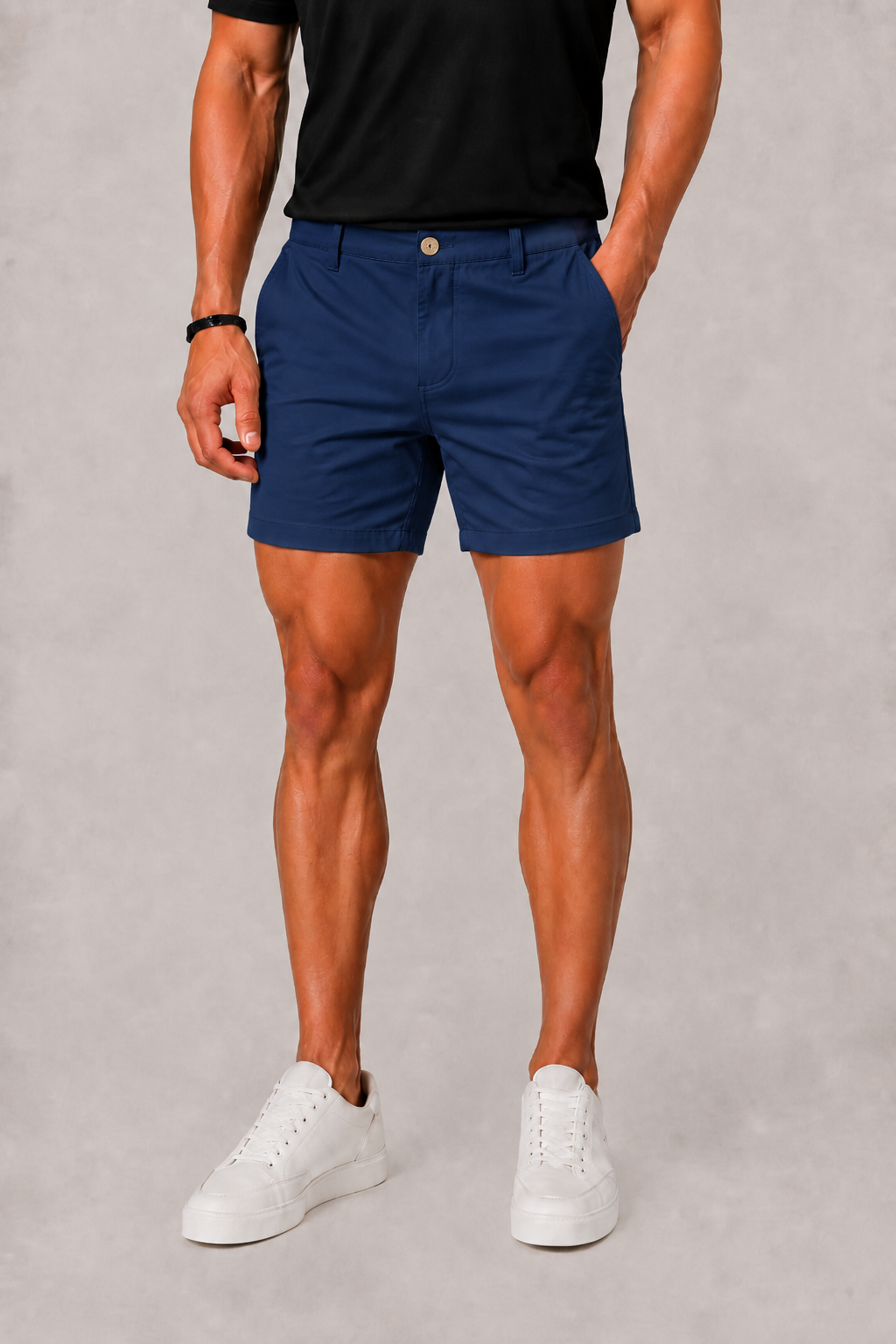 Short chino homme
