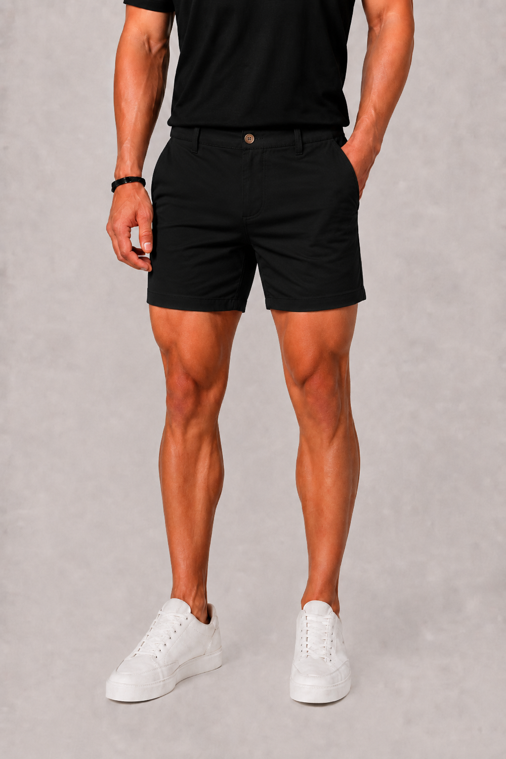 Short chino homme
