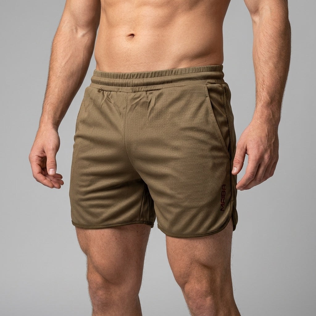 Short de bain slim à séchage rapide pour hommes