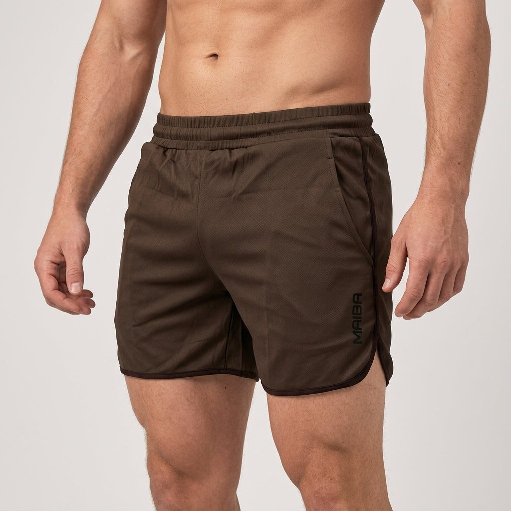 Short de bain slim à séchage rapide pour hommes