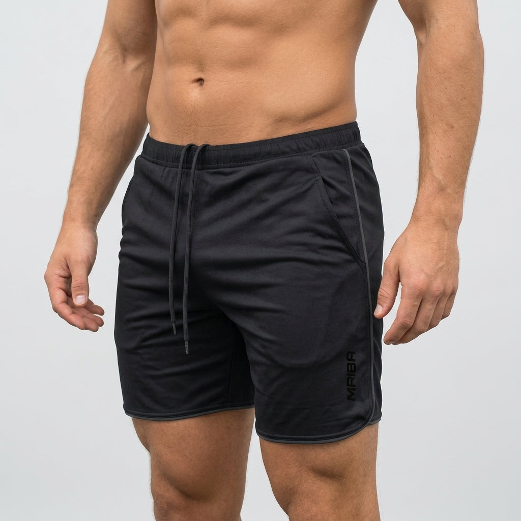 Short de bain slim à séchage rapide pour hommes