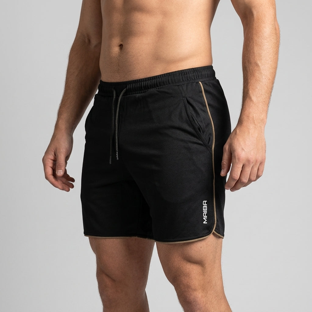 Short de bain slim à séchage rapide pour hommes