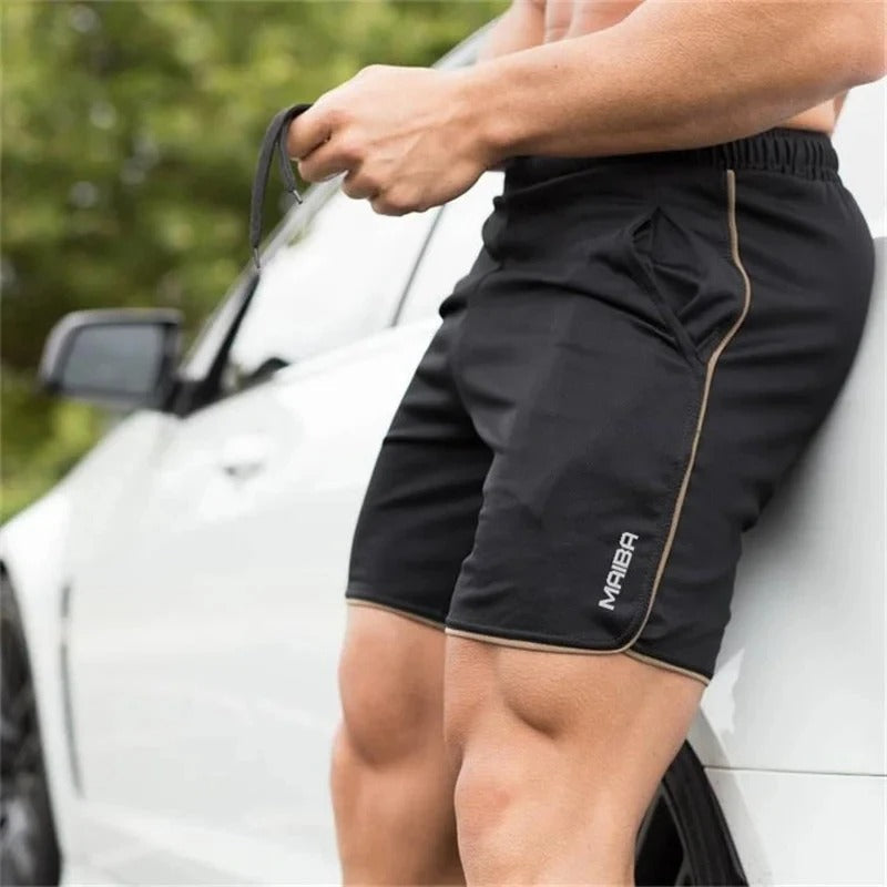 Short de bain slim à séchage rapide pour hommes