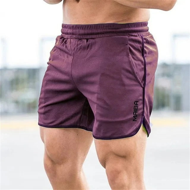 Short de bain slim à séchage rapide pour hommes