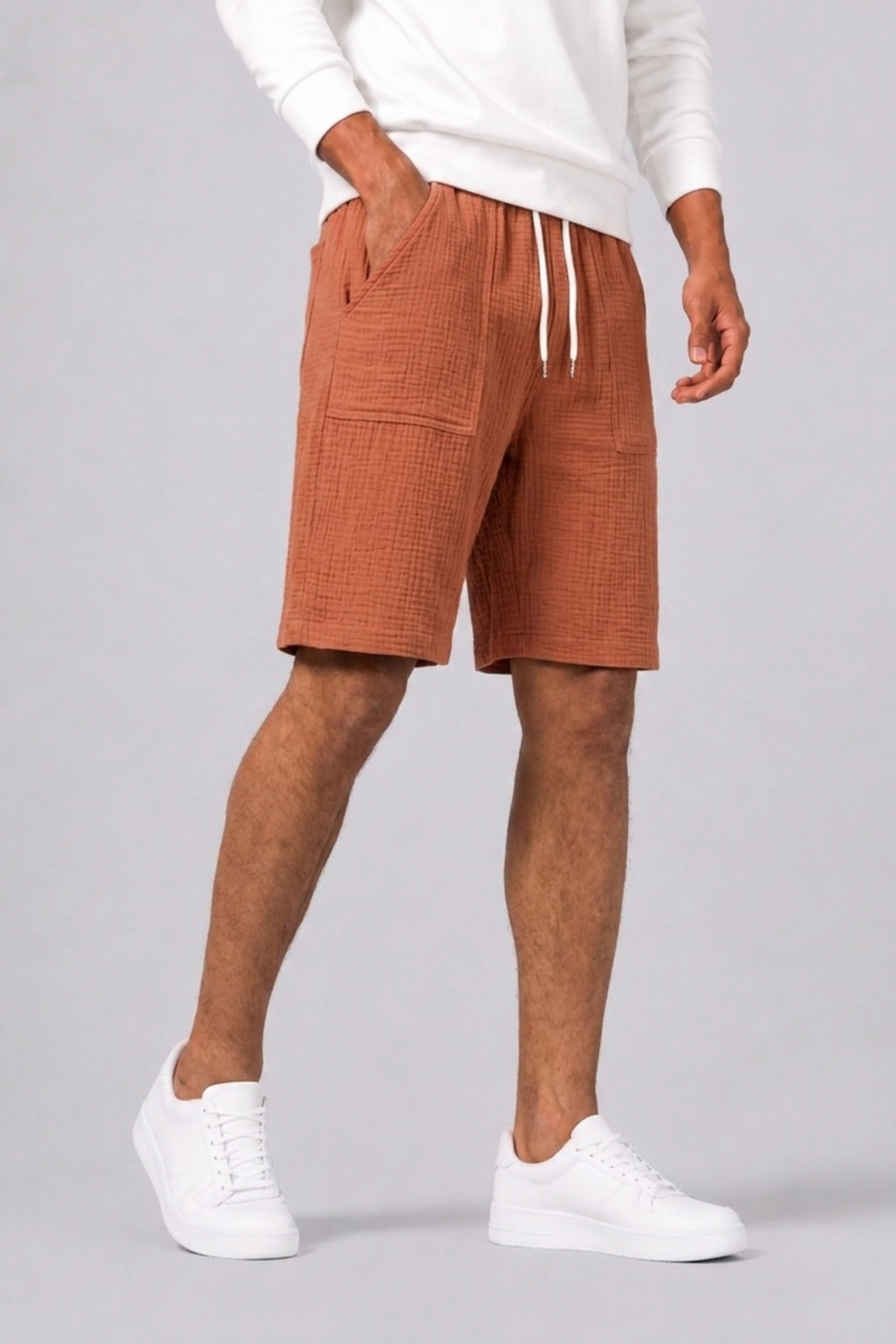 Short décontracté pour hommes