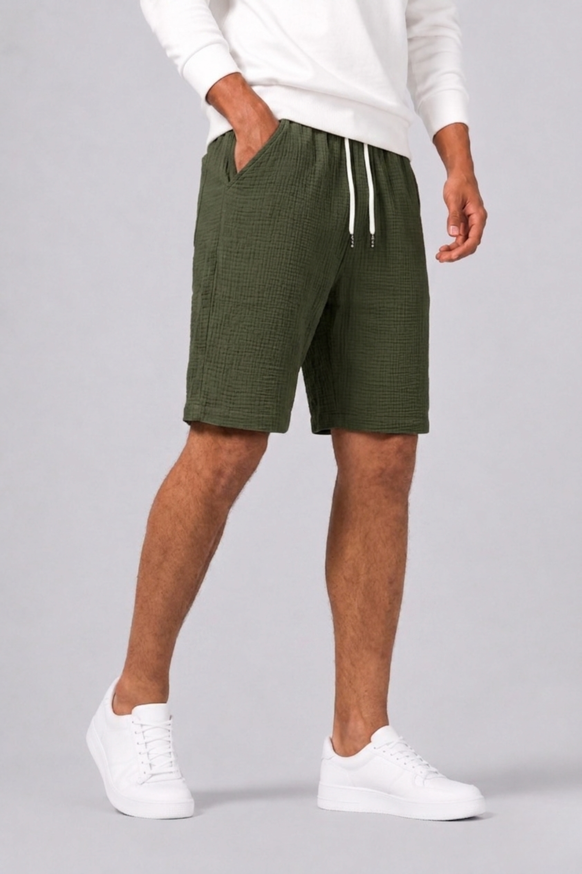 Short décontracté pour hommes
