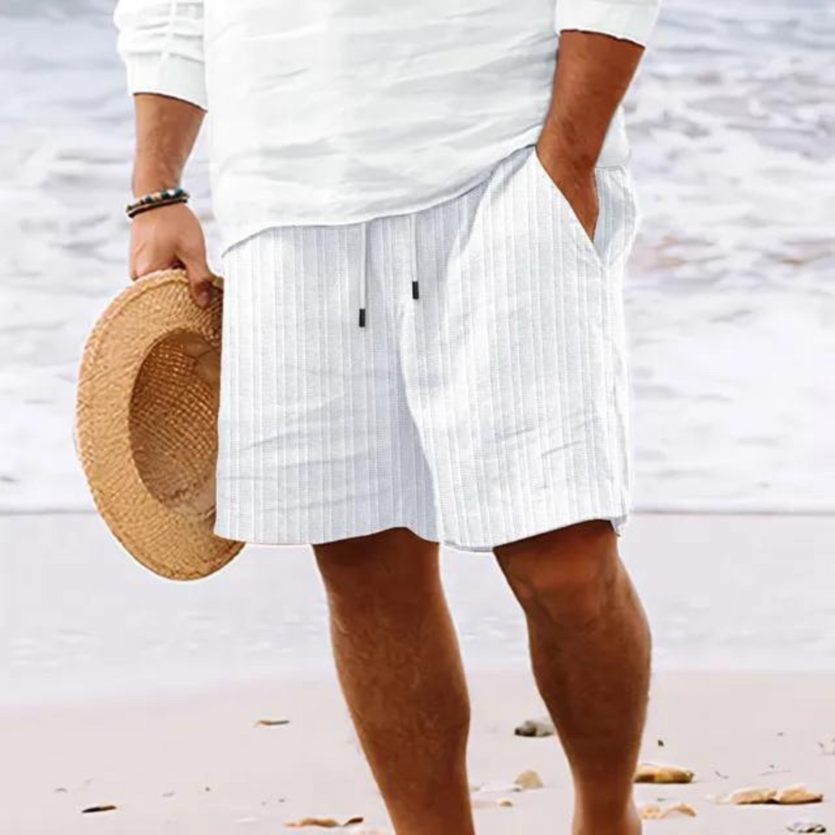 Short estival pour homme