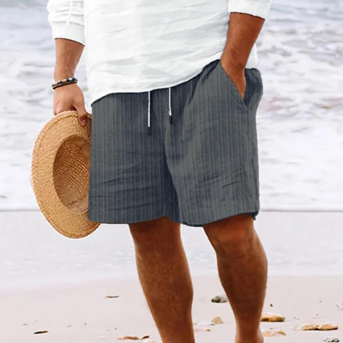 Short estival pour homme