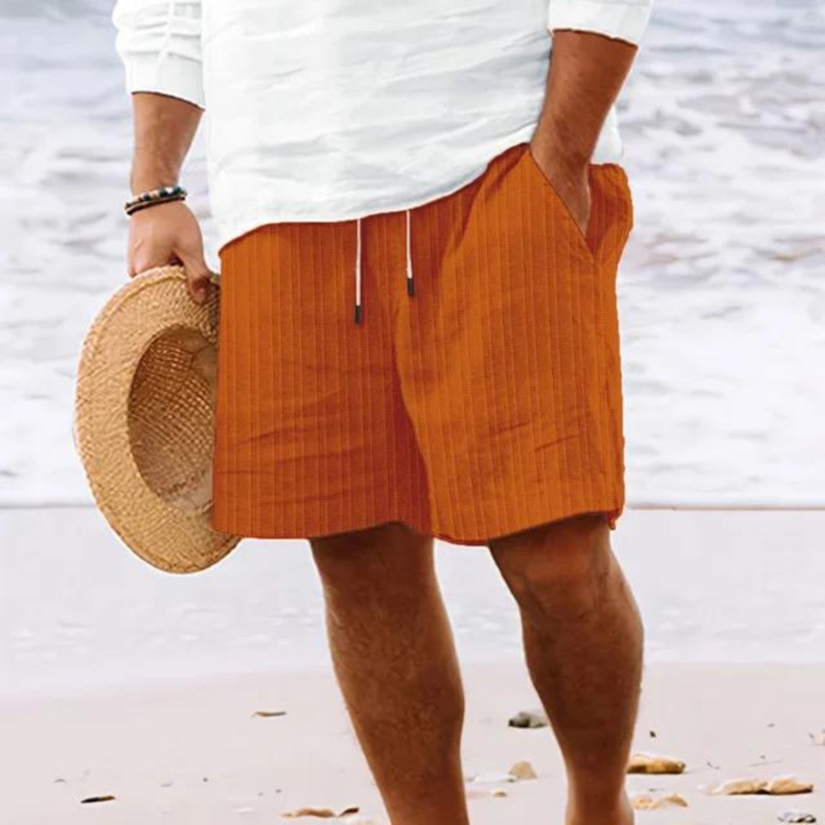Short estival pour homme