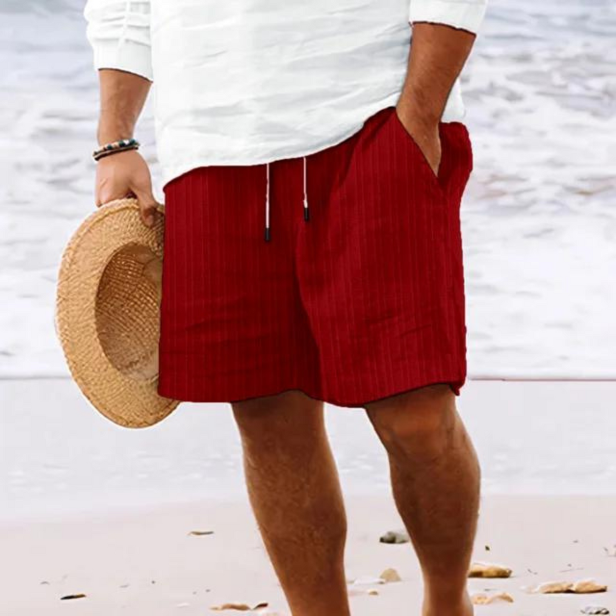 Short estival pour homme