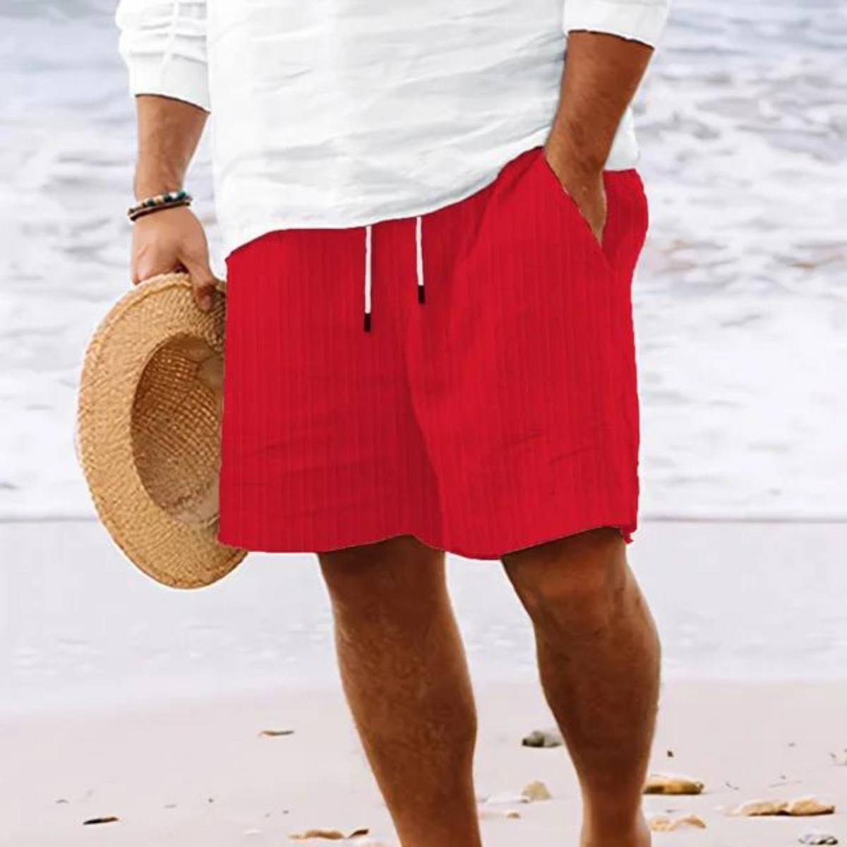 Short estival pour homme