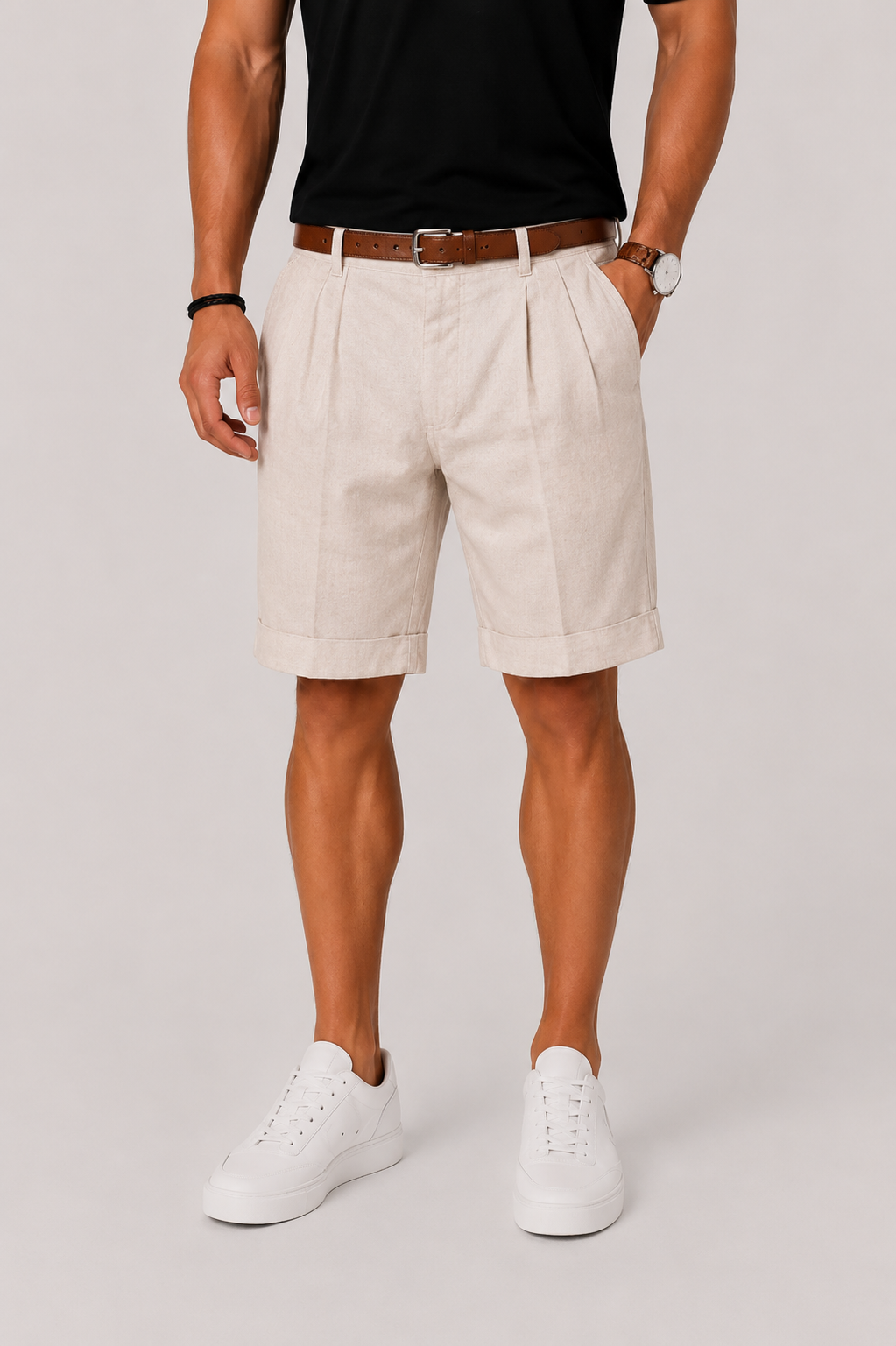 Short homme style classique