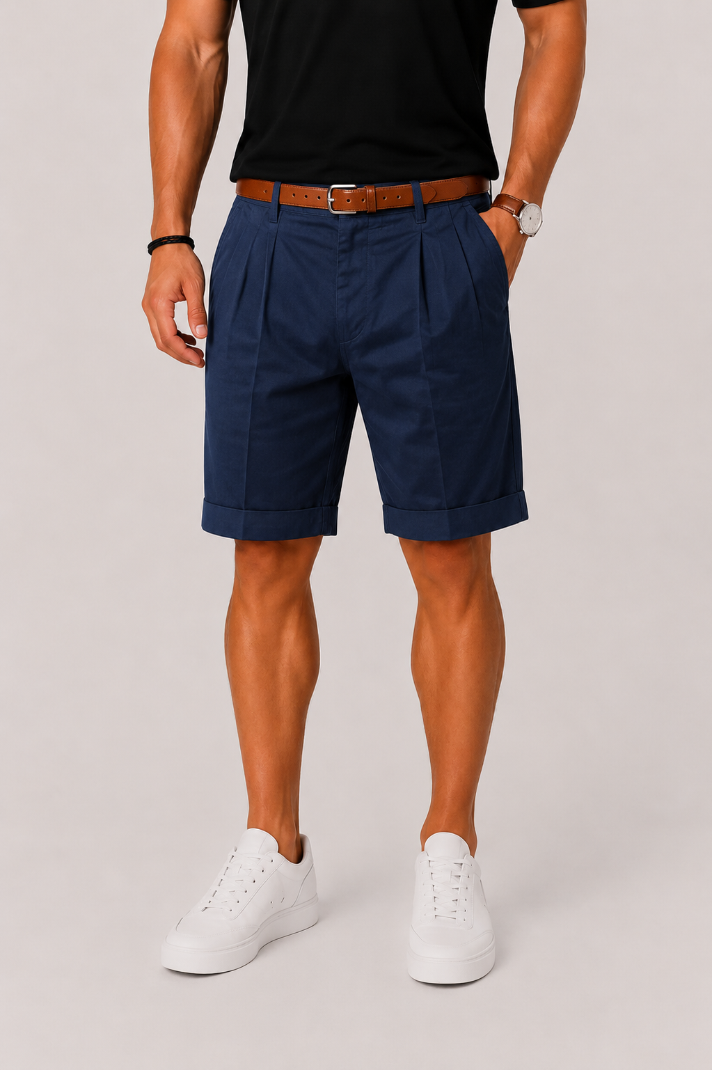 Short homme style classique