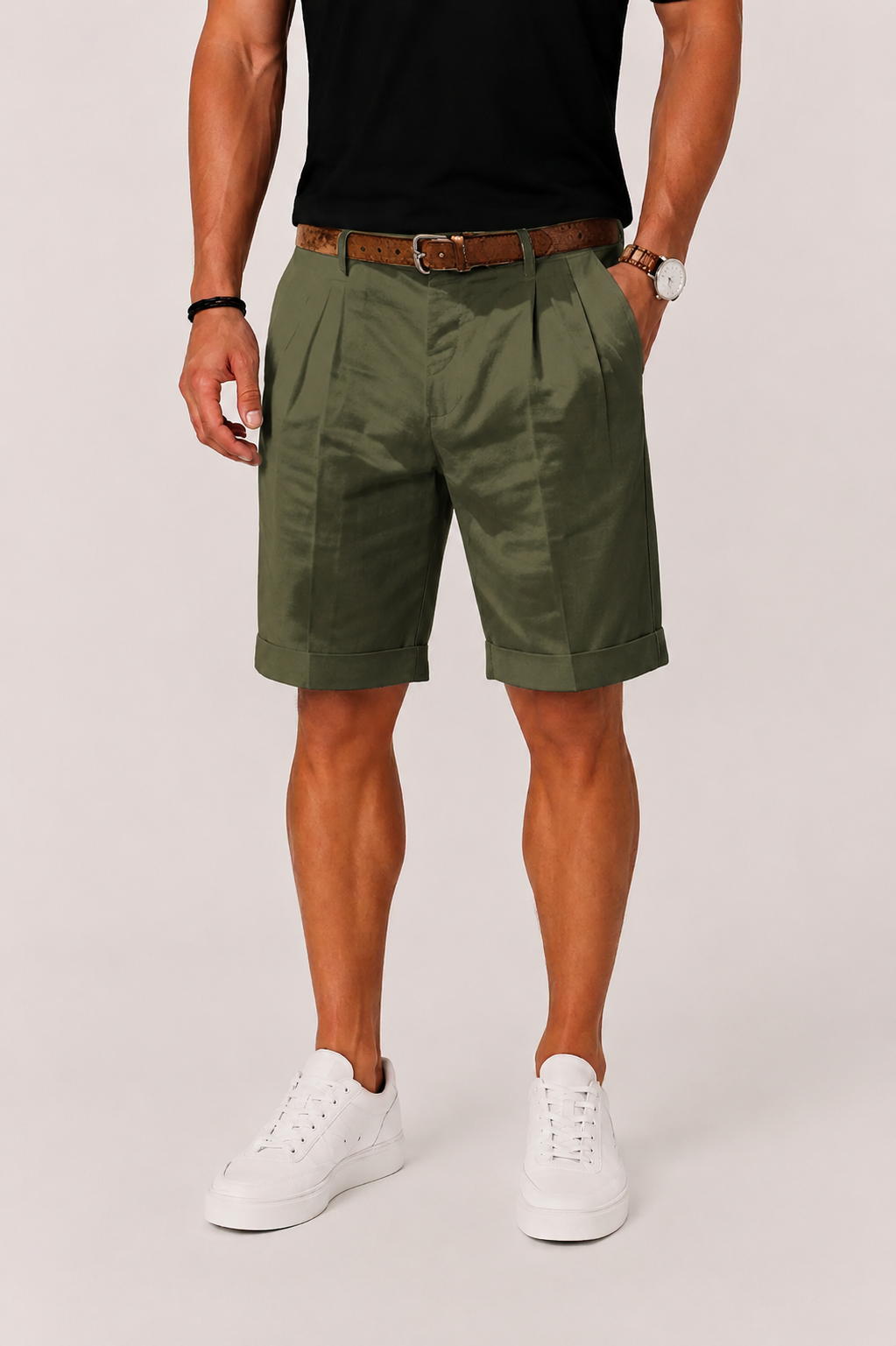 Short homme style classique