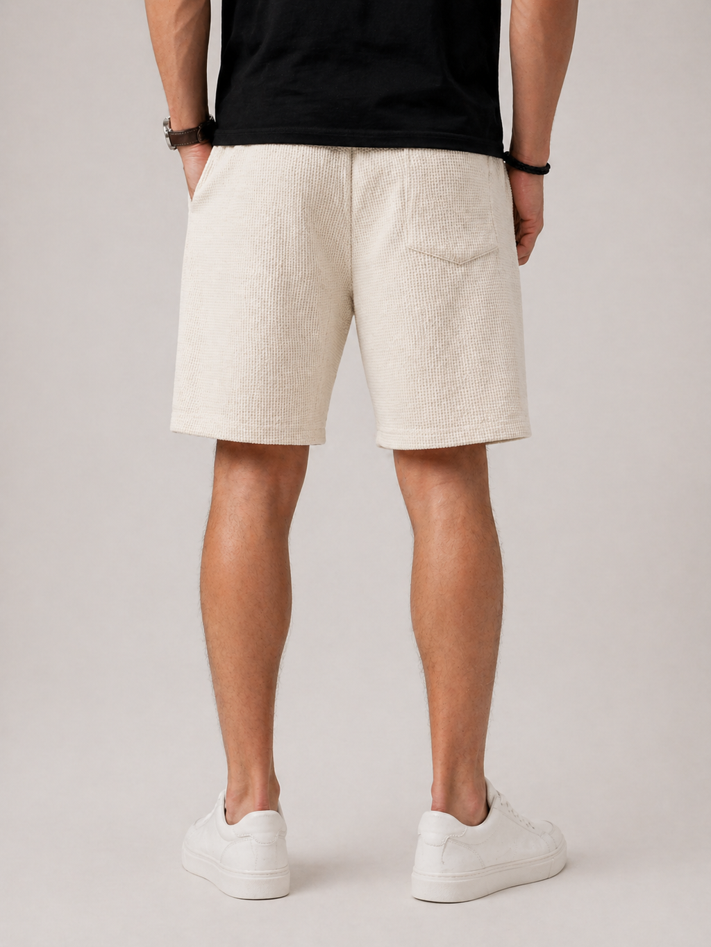 Short texturé hommes