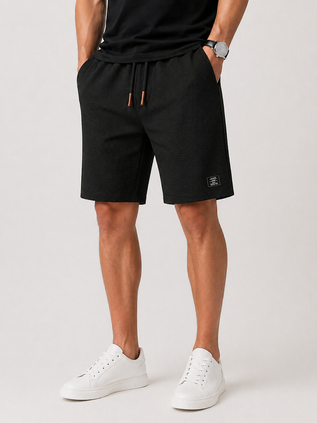 Short texturé hommes