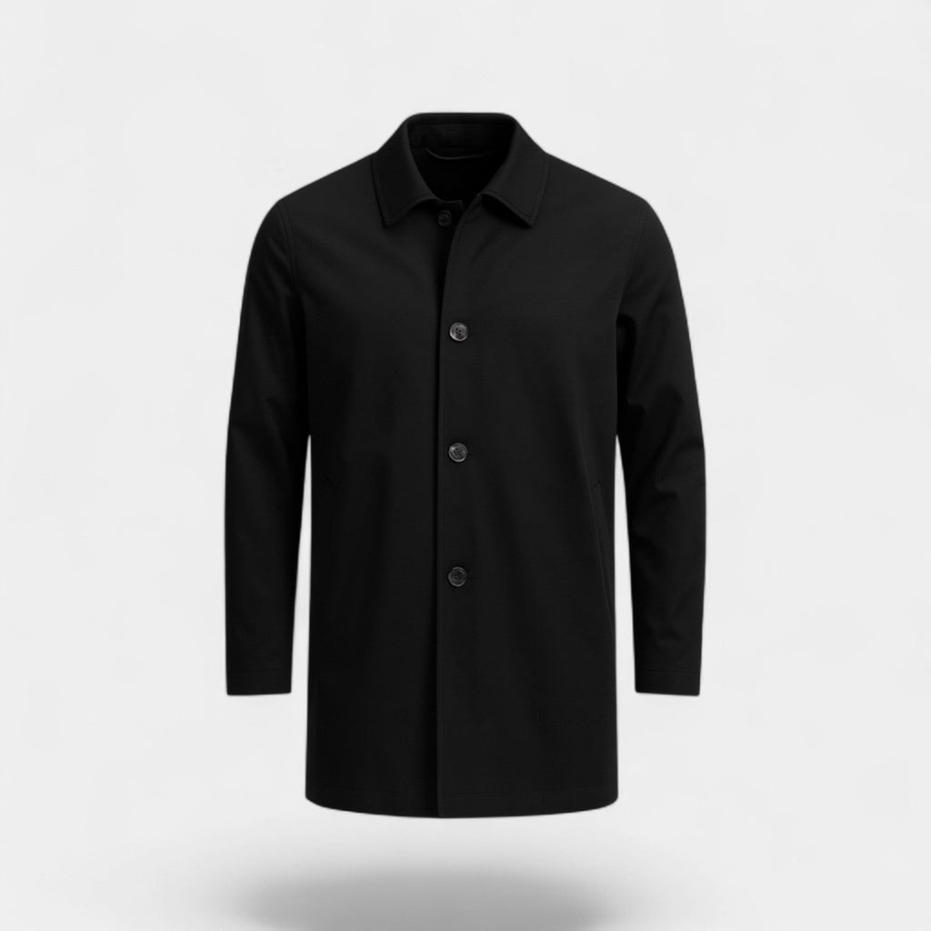 Trench coat homme mi-long
