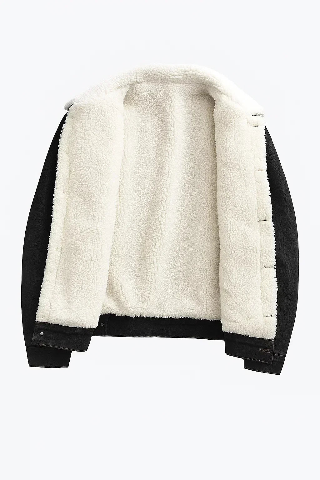 Veste en jean doublée pour homme