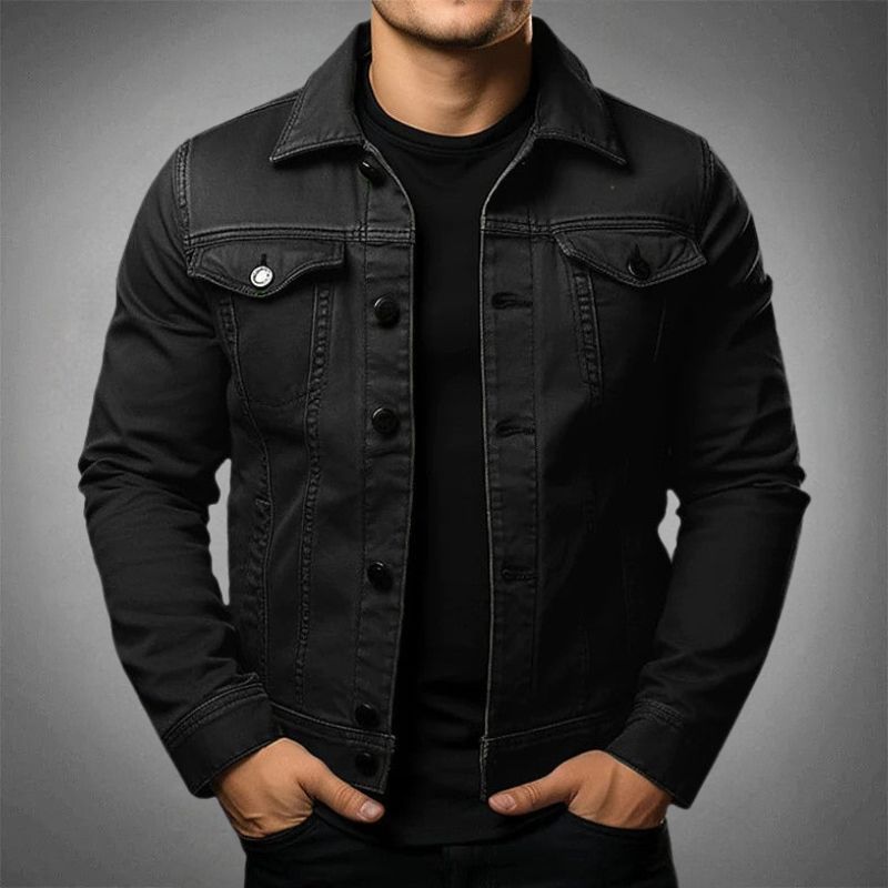 Veste jean moderne pour homme