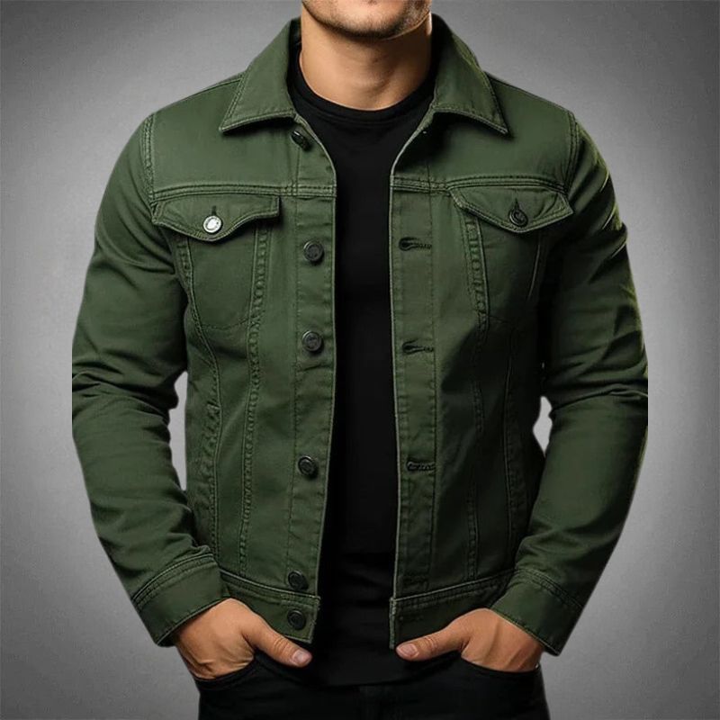 Veste jean moderne pour homme