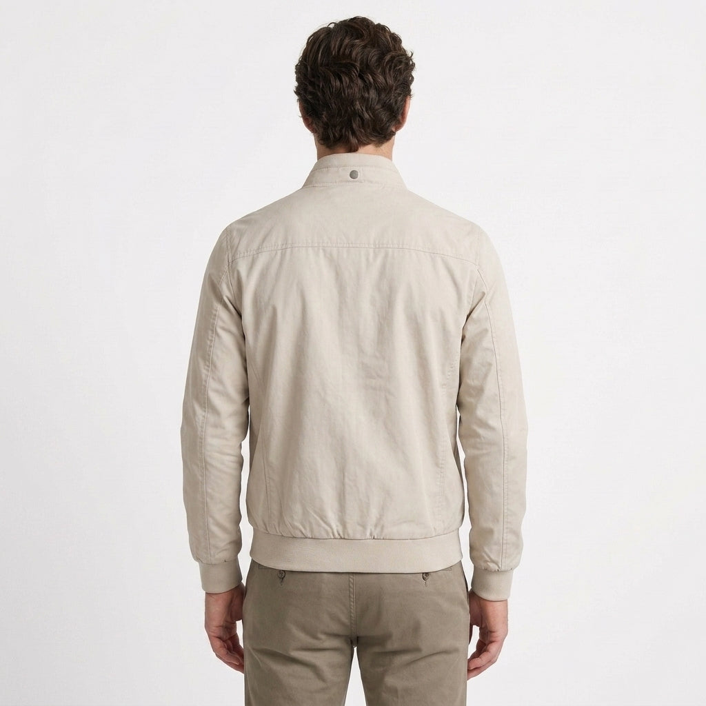 Veste légère zippée pour l'été pour hommes