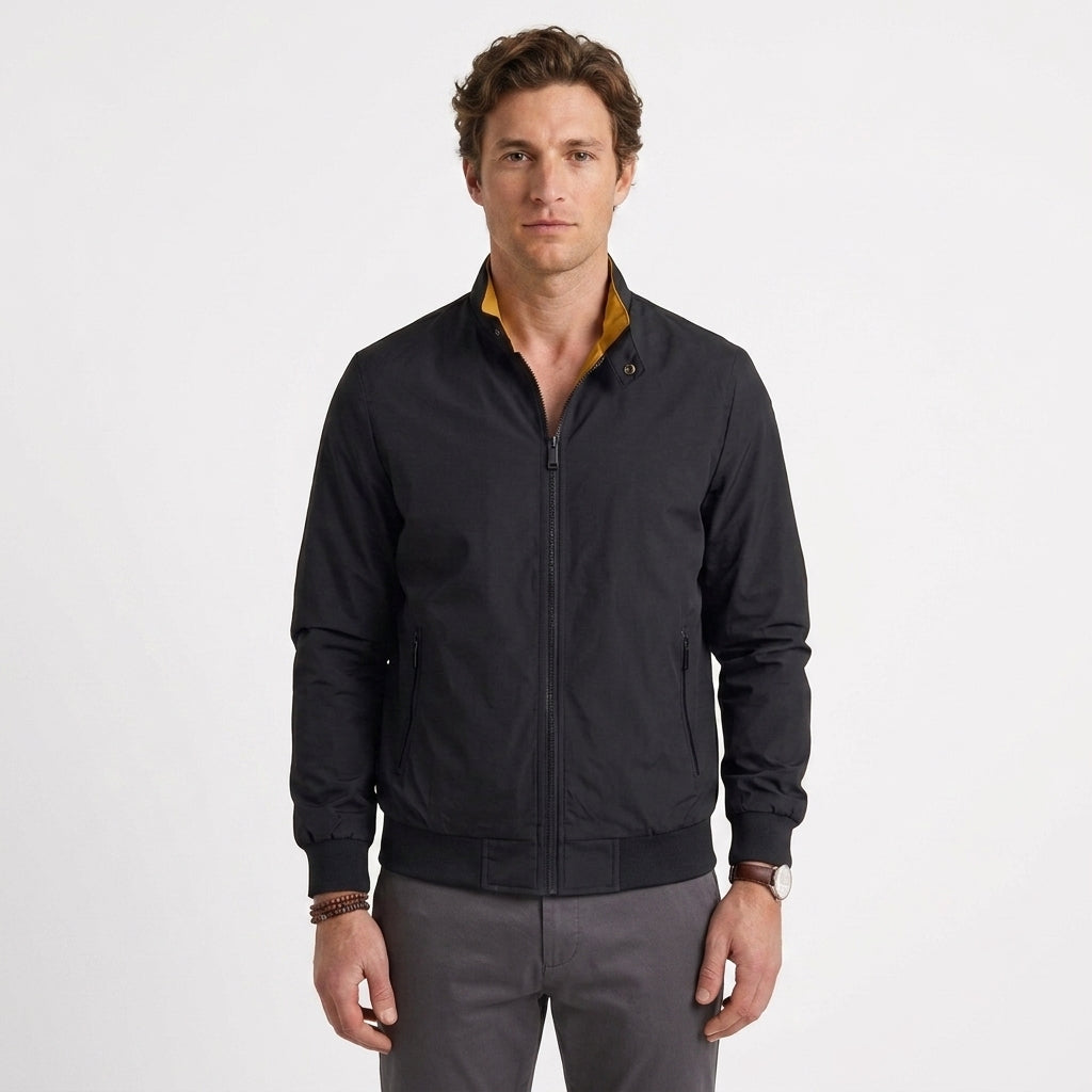 Veste légère zippée pour l'été pour hommes