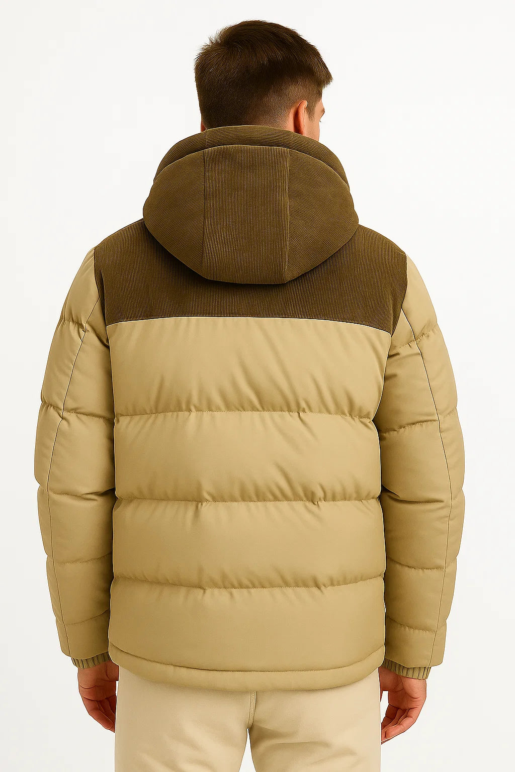 Veste puffer décontractée pour homme