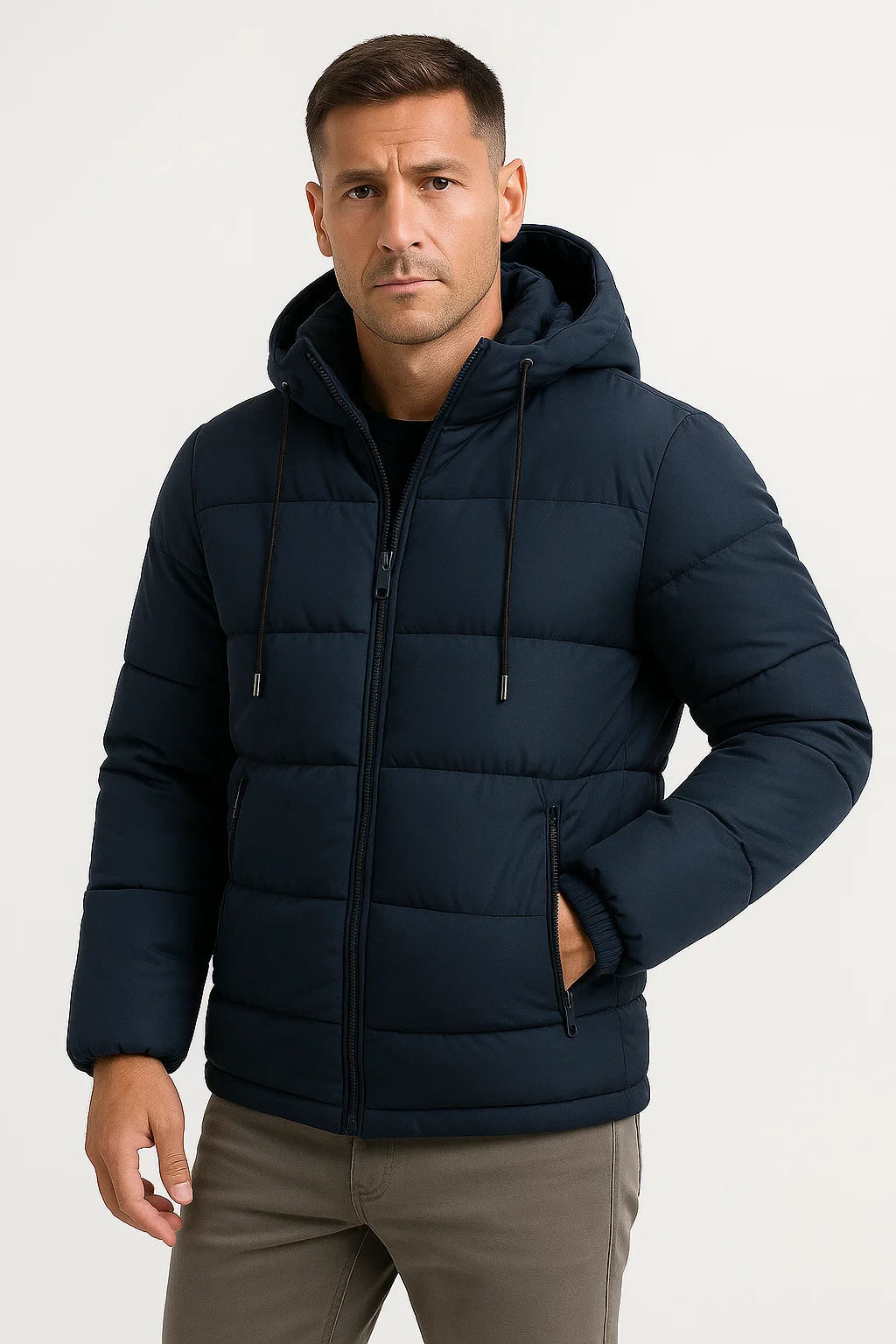 Veste puffer d’hiver pour homme