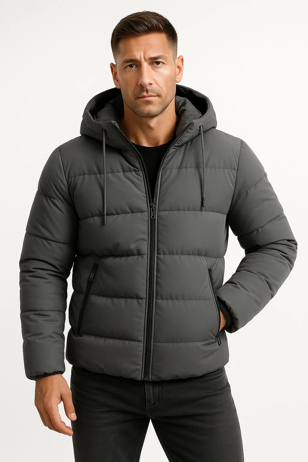 Veste puffer d’hiver pour homme