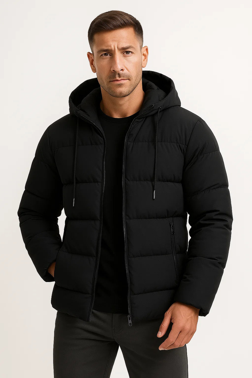 Veste puffer d’hiver pour homme