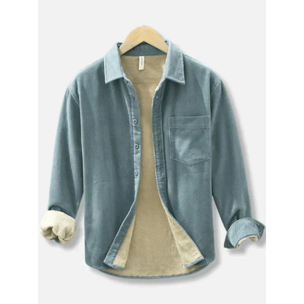 Veste velours côtelé rétro pour homme