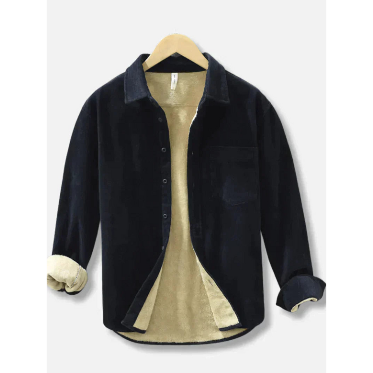 Veste velours côtelé rétro pour homme