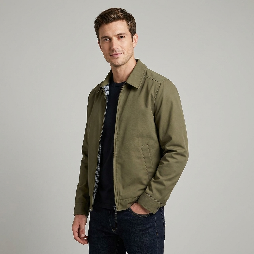 Veste zip hommes